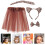 3Sets Unique Leopard Cosplay Props Ears Tail Bow Tie Costume Set 10