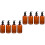 8Pièces Flacons Pression Cosmétiques Robust Light Brown Pour Voyage 4