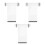 3Pcs Clear Acrylic Money Paddle For Poker Game 9