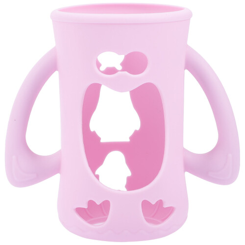 3Pcs Silicone Baby Bottle Sleeve For Feeding
