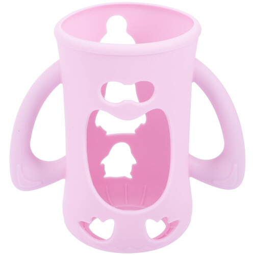3Pcs Silicone Baby Bottle Sleeve For Feeding 1