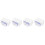 4Pcs White Playpen Non-Slip Suction Cup Connector Plastic Base 6