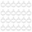 150Pcs Durable Plastic Windproof Clothes Hanger Clips for Home Use 1