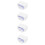 4Pcs White Playpen Non-Slip Suction Cup Connector Plastic Base 10