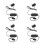 4Pcs Wireless Rgb Controller with Adapter for Gaming Pc Accessories 7