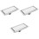3Pcs Linear Shower Drain Rectangle Floor Drain With Removable Strainer 4