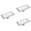 3Pcs Linear Shower Drain Rectangle Floor Drain With Removable Strainer 7