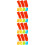 Orange Silicone Finger Covers Gardening Craft Projects 60pack 7