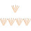 25Pcs Khaki Wood Dip Pen Holder Practical Replacement for Calligraphy 6