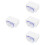 4Pcs White Playpen Non-Slip Suction Cup Connector Plastic Base 8