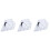 3Pcs Craft Sewing Ruler White Transparent for Precise Garment Making 4