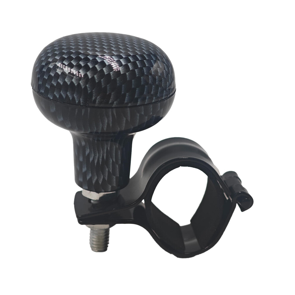 Carbon Fiber Steering Wheel Spinner Knob For Cars Trucks Tractors With Ergonomic Nonslip Grip 9070919792700