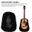 Multi Guitar Dust Cover Lint Black 1set 6