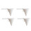 4 Pcs Handheld Cake Chocolate Funnel Dispenser For Baking Decorating 2