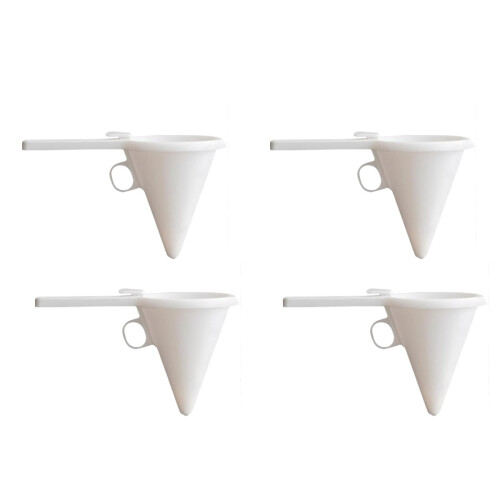 4 Pcs Handheld Cake Chocolate Funnel Dispenser For Baking Decorating 1