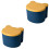 2 Pcs Toy Storage Box Storage Table Plastic Car Child 3
