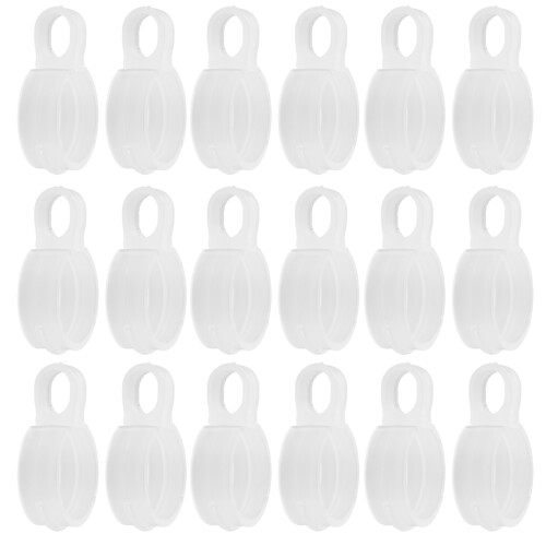 150Pcs Durable Plastic Windproof Clothes Hanger Clips for Home Use 2