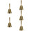 5 Count Hotel Bell Hand Held Ring For Service Decoration Restaurant 10