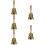 5 Count Hotel Bell Hand Held Ring For Service Decoration Restaurant 11