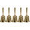 5 Count Hotel Bell Hand Held Ring For Service Decoration Restaurant 9