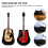 Multi Guitar Dust Cover Lint Black 1set 5
