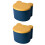 2 Pcs Toy Storage Box Storage Table Plastic Car Child 5