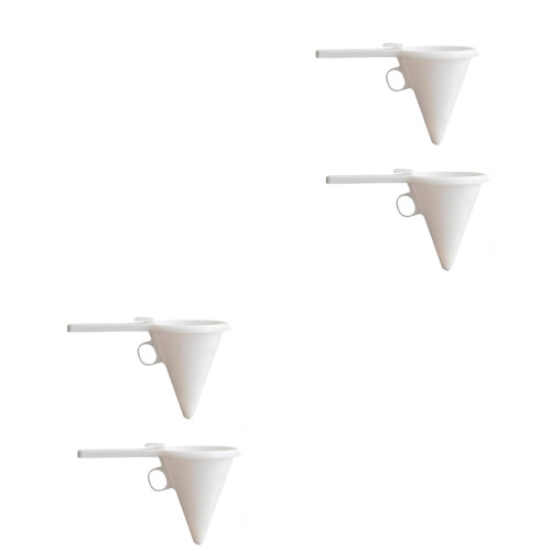4 Pcs Handheld Cake Chocolate Funnel Dispenser For Baking Decorating 2