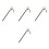 4Stk Tassel Haarstäbe, Haarnadeln, Solid Und Leicht, Festlich 2