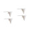 4 Pcs Handheld Cake Chocolate Funnel Dispenser For Baking Decorating 4
