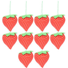 30Pcs Multi Color Strawberry Pin Cushions Sewing Needle Holder Tool