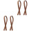 5pcs Bow String Buckles Rubber Band Tying Tools Archery Accessories For Bowstring Fixing Multi Functional Buckle Connection 3