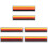 6Pcs Personalized Car Metal Decorative Stickers Multi- 2
