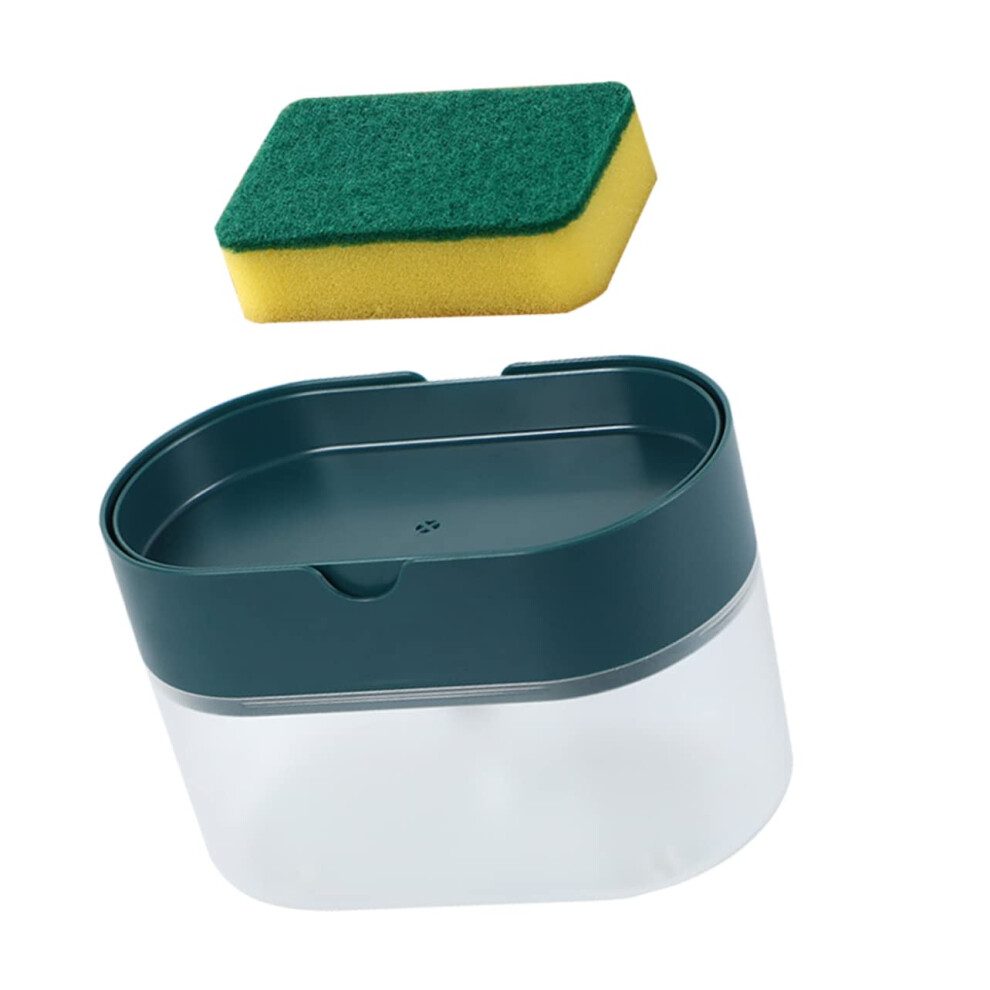 Soap Dispenser For Kitchen Sink With Onehand Operation, Refillable Abs Pump For Sponge Cleaning 9044945226744