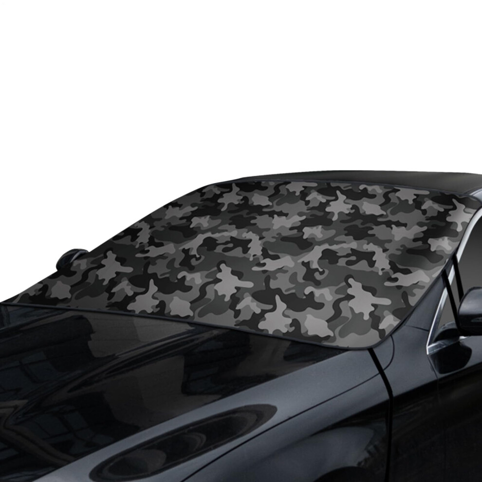 Winter Windshield Cover Camouflage Snow Ice Protector For Suv Truck Sedan Large 153X115cm 9113335603240