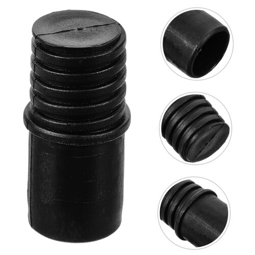 Broom Handle Adapter with Durable Plastic Threaded Connector for Universal Mop Handle Replacement 2