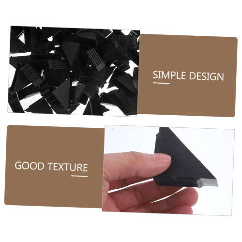 100Pcs Plastic Picture Frame Corner Protectors for Safe  and Damage Prevention Bulk Pack 2