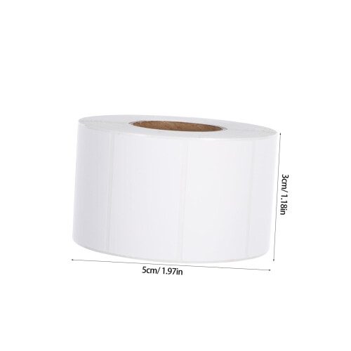 Direct Thermal  Labels Roll, Strong Adhesive and Clear Barcode Printing for Cold Chain 1