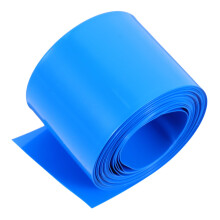 Heat Shrink Battery Sleeve Blue PVC Wrap for Battery Pack Insulation and Protection DIY Use