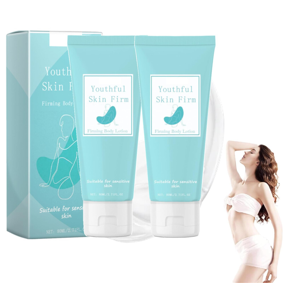 Firming Body Lotion with Deep Hydration and Lightweight Absorption for Smooth AntiAging Skin Care (2PCS)