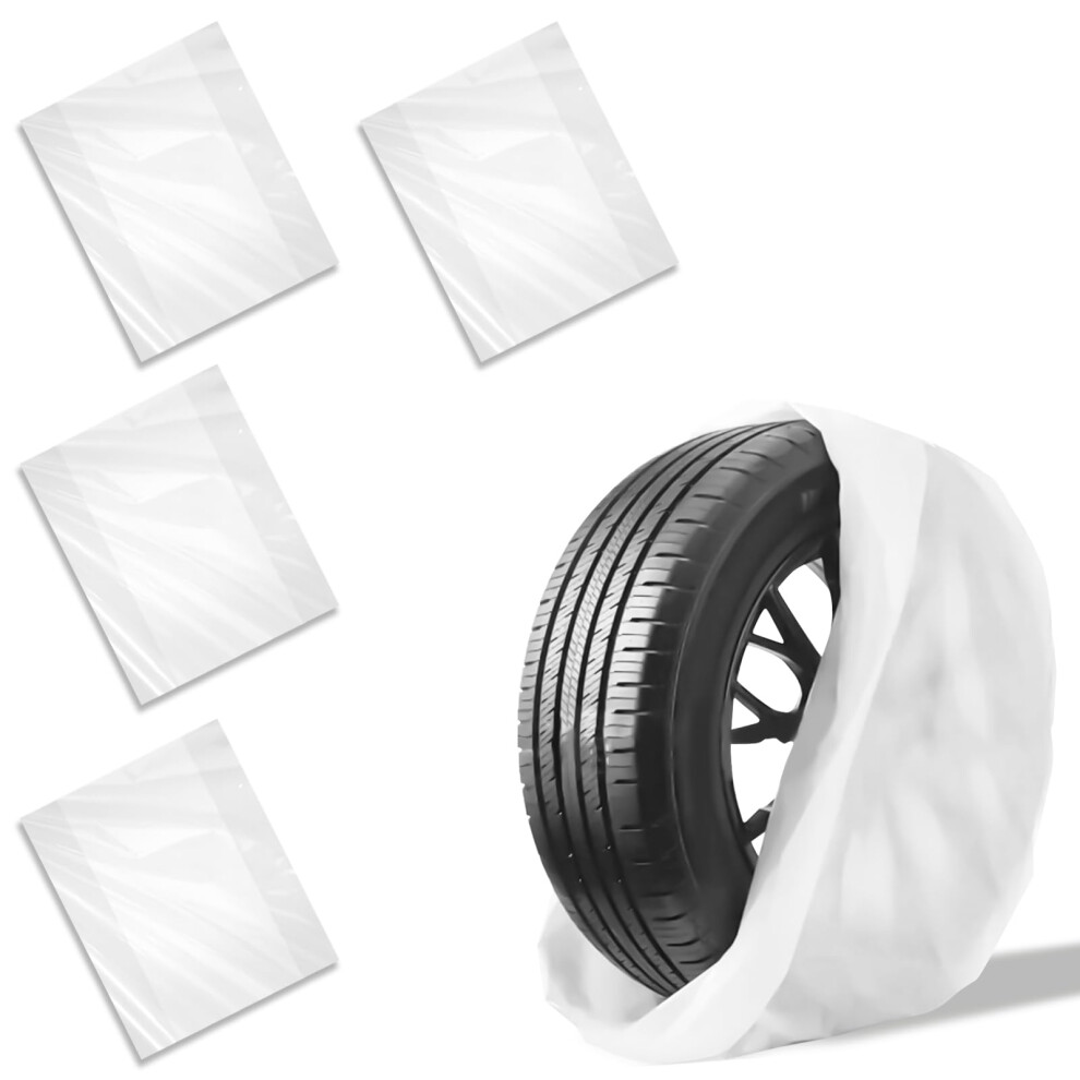 Waterproof Dustproof Rv Spare Tire Covers Set Of 4, Tearresistant Wheel Storage Bags For Suv Truck Trailer 9070919793660
