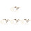 8Pièces Accessoire Beige Pour Training Stimulation Intérieure 2