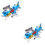 2Ensembles Jouets Transport Robustes Et Colorés Pour Petits 7