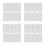 32Pcs White Breakaway Cord Condensers for Safe Window Blind Pulls 4