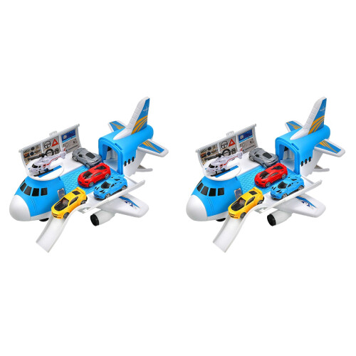 2Ensembles Jouets Transport Robustes Et Colorés Pour Petits 2