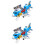 2Ensembles Jouets Transport Robustes Et Colorés Pour Petits 6