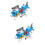 2Ensembles Jouets Transport Robustes Et Colorés Pour Petits 8