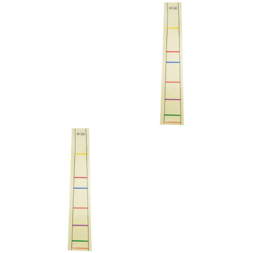 2Pièces Stickers Pour Apprentissage Facile 2