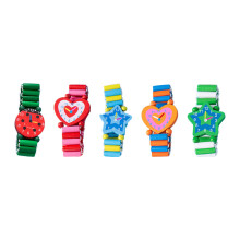 15Pièces Bois Colorées Jeu Educatif Cadeau