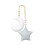 3Pièces Ornements Suspendus Étoile Décoration 1