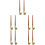 10Pièces Porte-Plume Bois Et Métal Multi-Couleurs 8